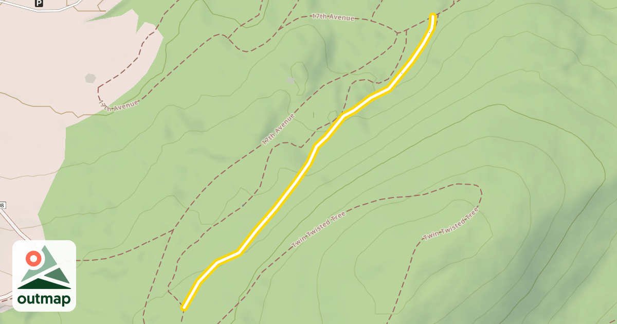 Map of Gandy Dancer