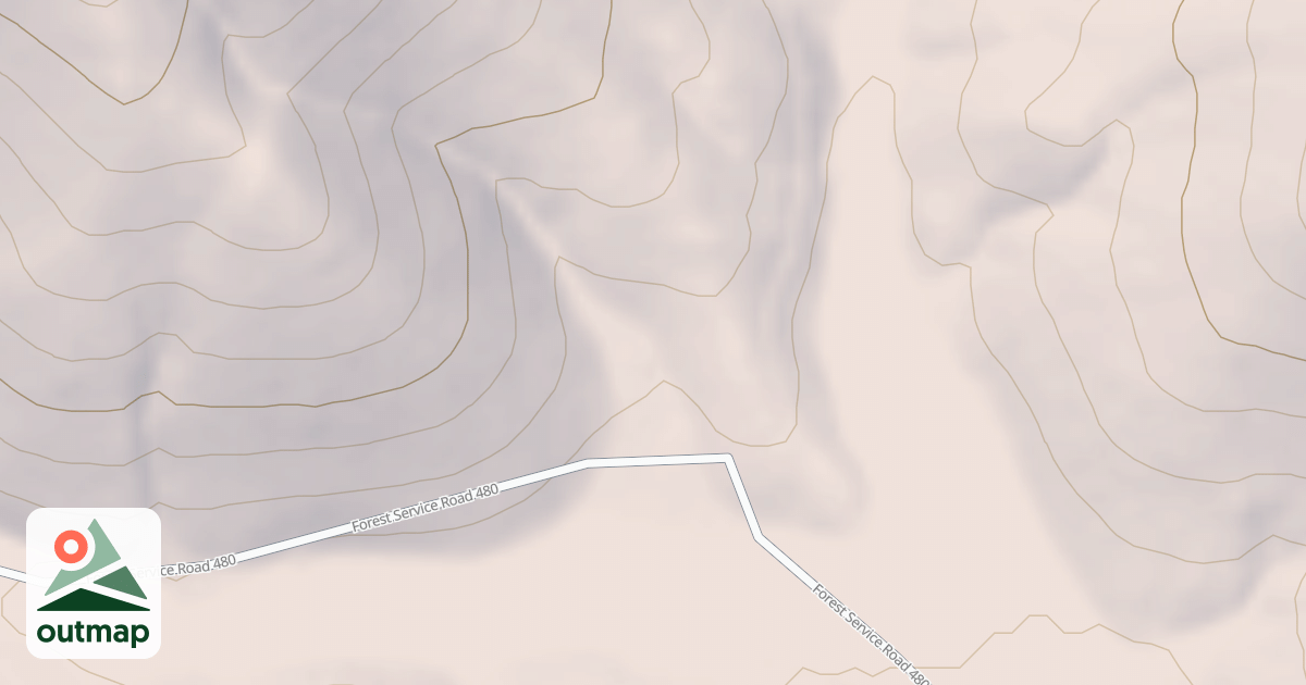 Map of USFS Motor Vehicle Use Map Roads {DAF1EAEF-79F8-4D55-BEEB-0E241A017ED4}