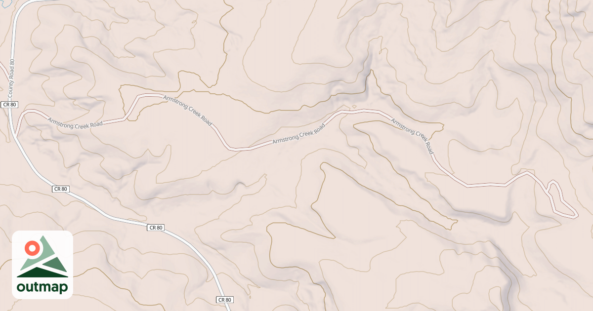 Map of ARMSTRONG CREEK
