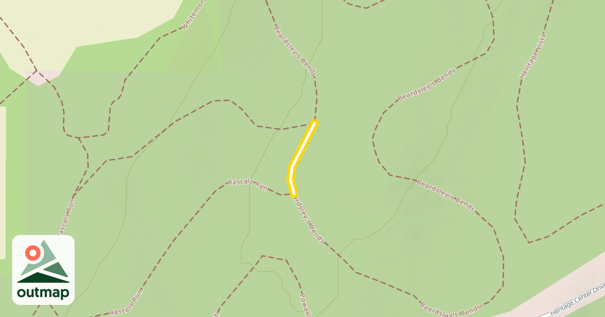Map of Beardsley's Bends