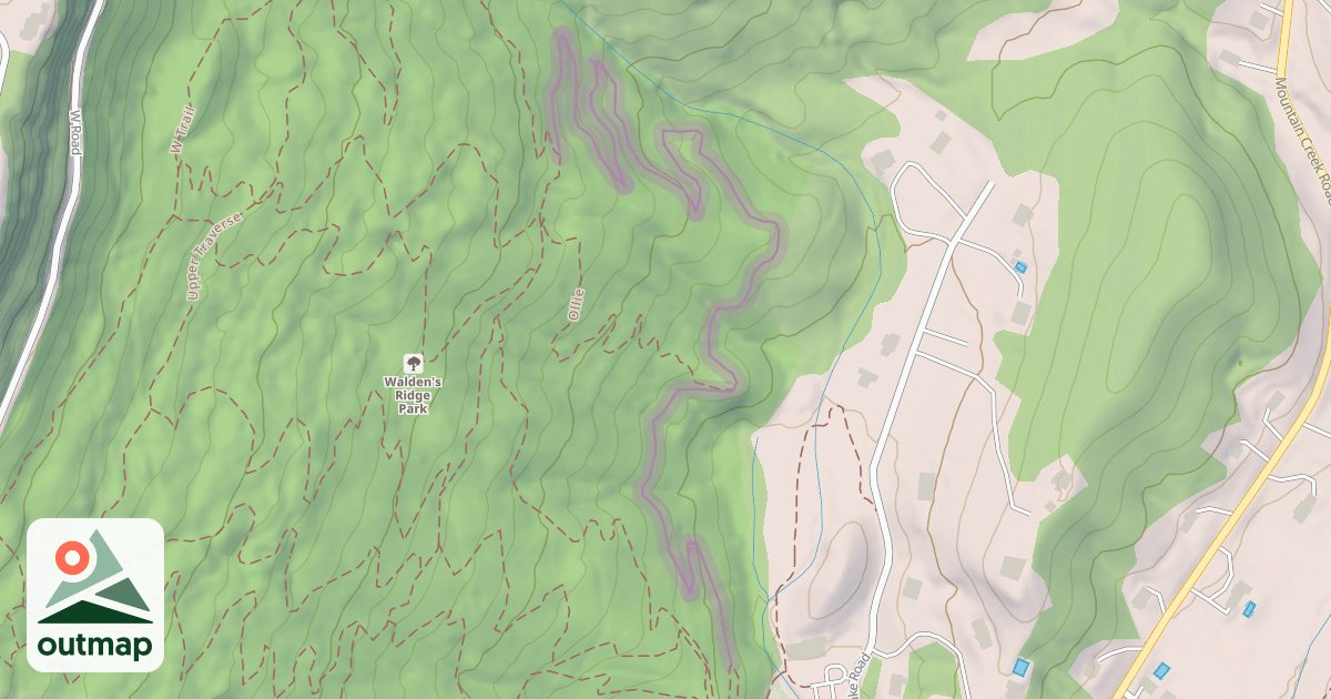 Map of Lower Lift Ticket