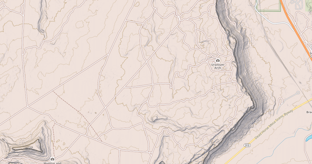 Map preview of BLM National GTLF Public Motorized Roads 32b7425f-7a23-4d21-8b14-b13b74c900e5