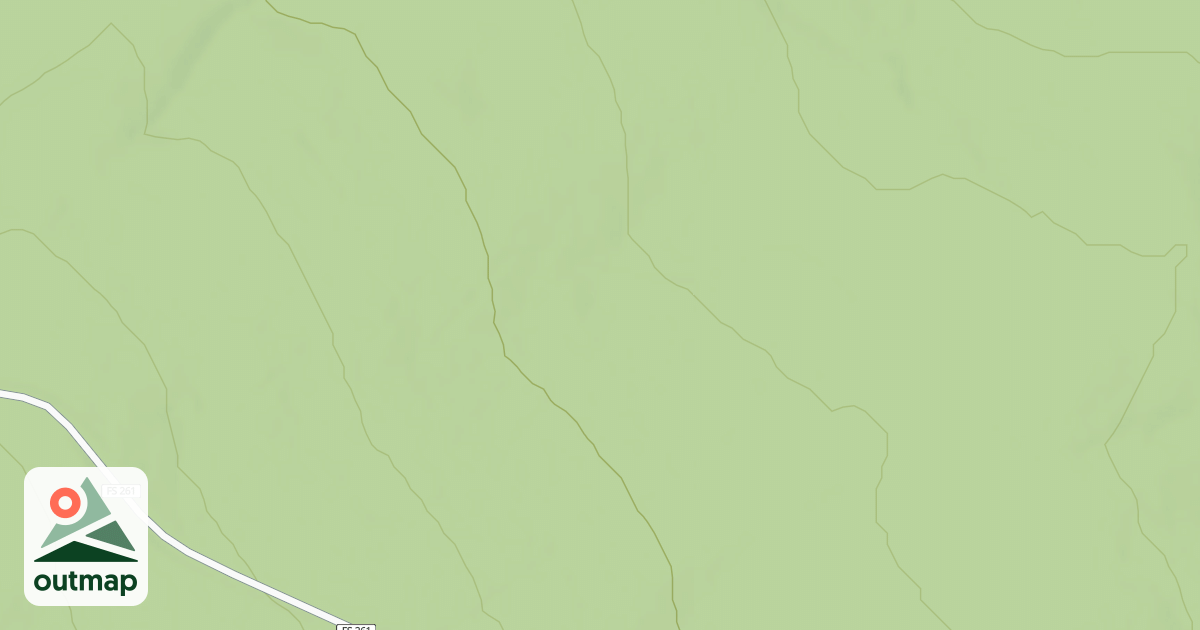 Map of CEDAR PASS SPUR 1G