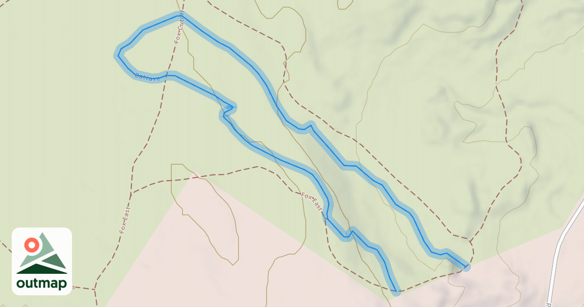 Map of Batcave