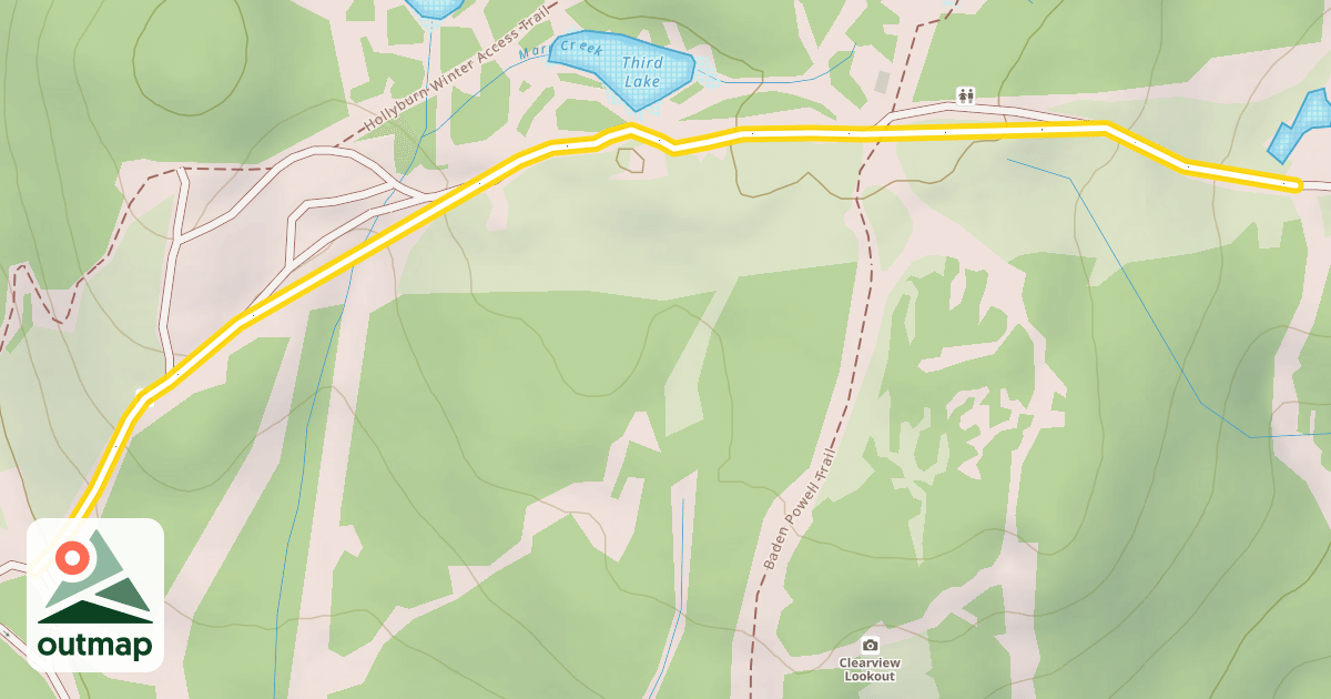 Map of Upper Powerline