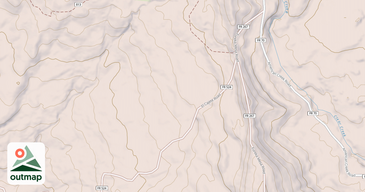 Map of EL CAJETE