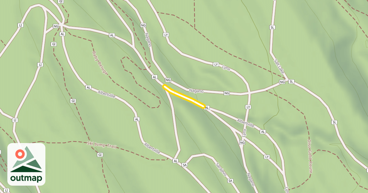 Map of Albertville