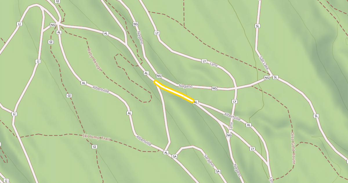 Map preview of Albertville