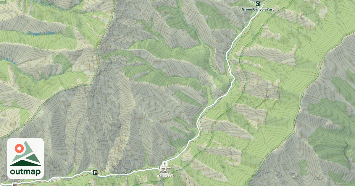 Map of GREEN CANYON