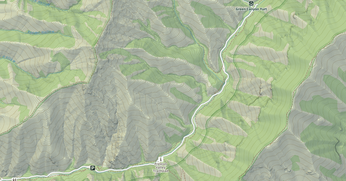 Map preview of GREEN CANYON