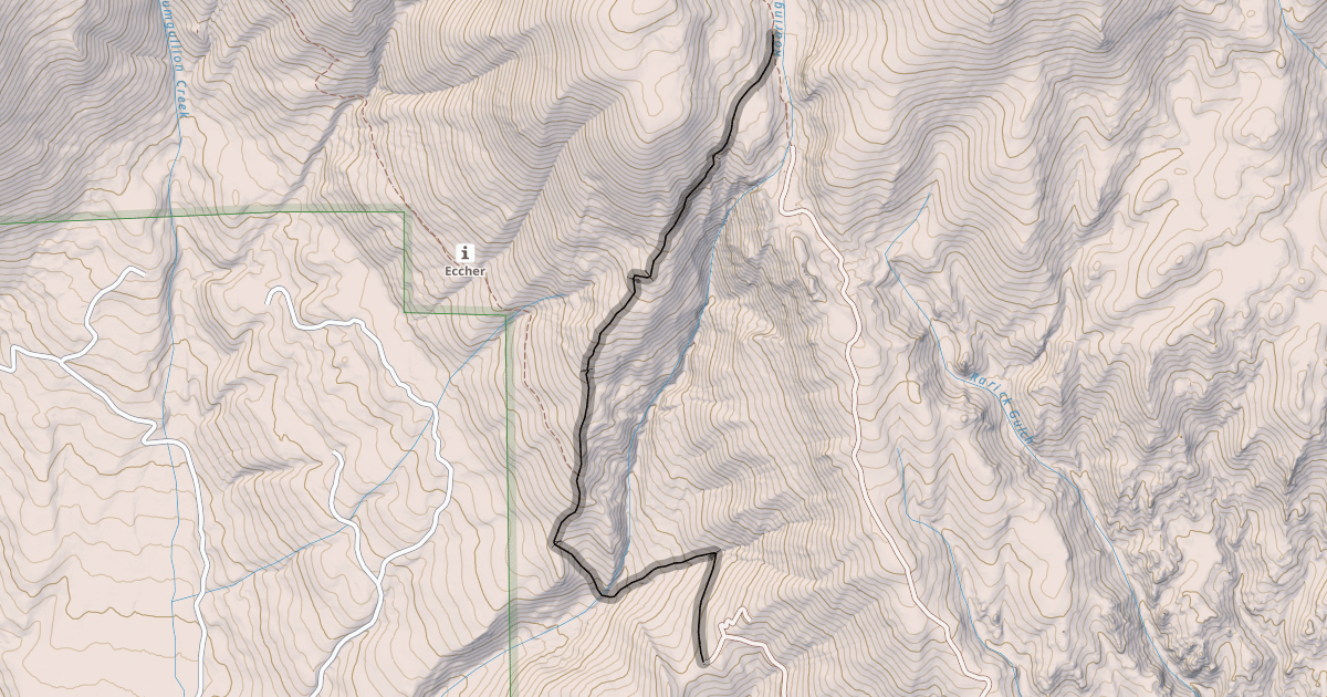 Map preview of Roaring Judy Trail 552