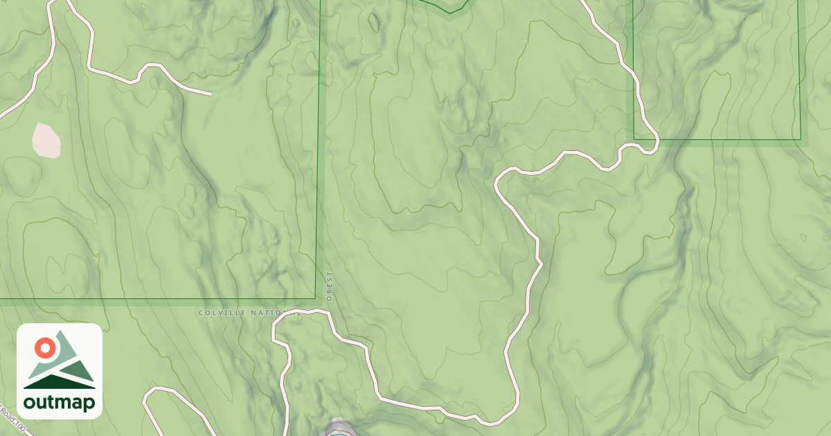Map of USFS Motor Vehicle Use Map Roads {716D9D86-E1C8-4987-9D5E-BFDB328A601B}