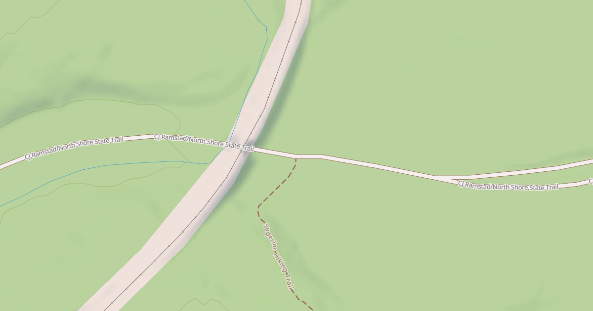 Map preview of C.J. Ramstad/North Shore State Trail