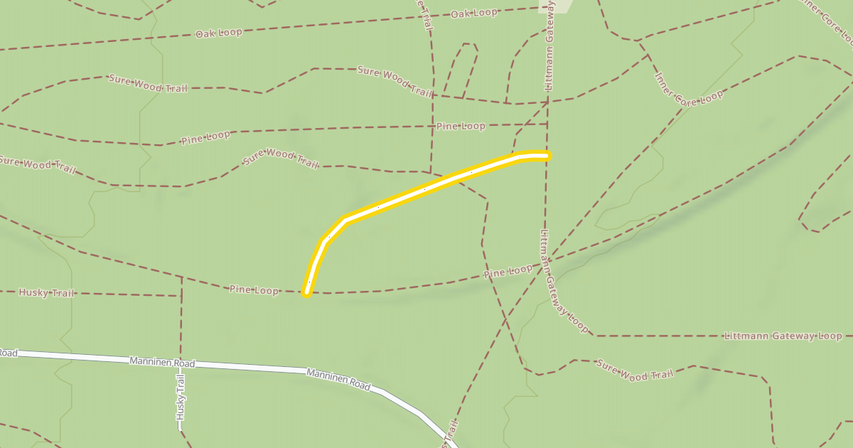Map preview of Pine Loop