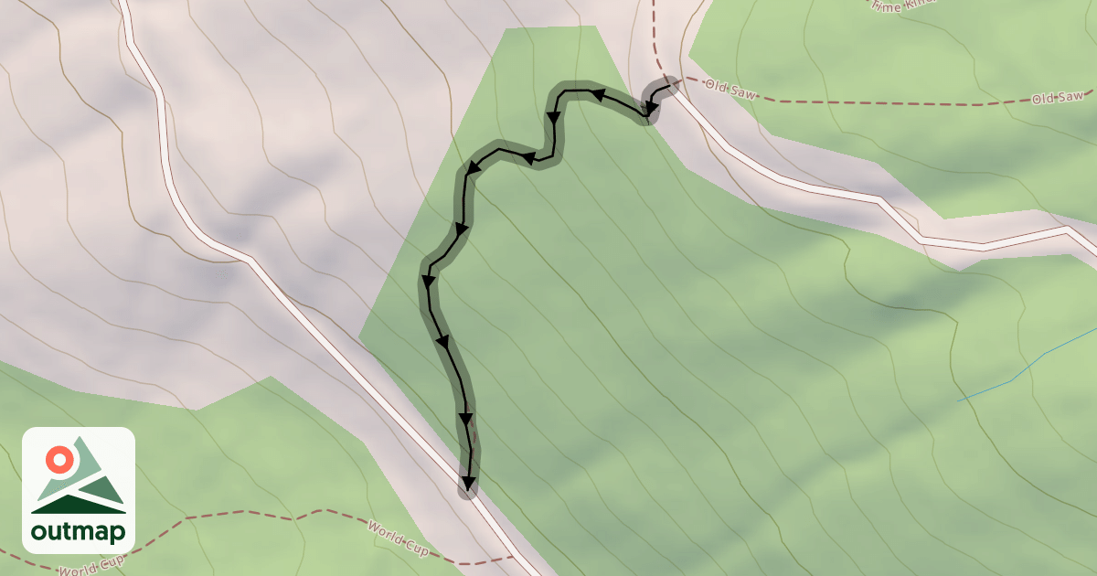 Map of Devil's Throat