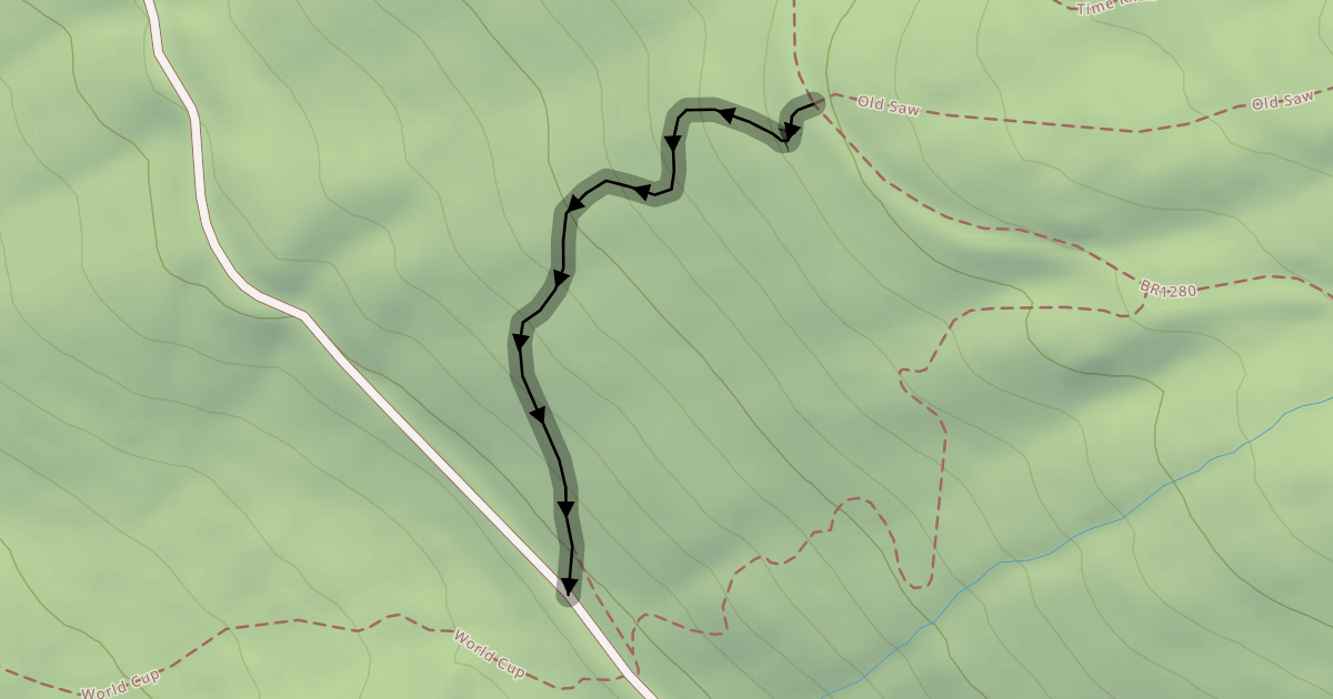 Map preview of Devil's Throat