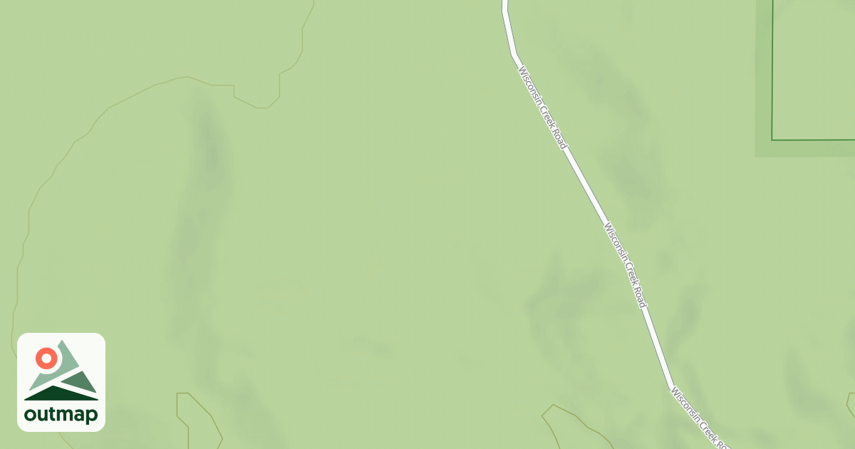 Map of FR 2452C - WISCONSIN CREEK SP