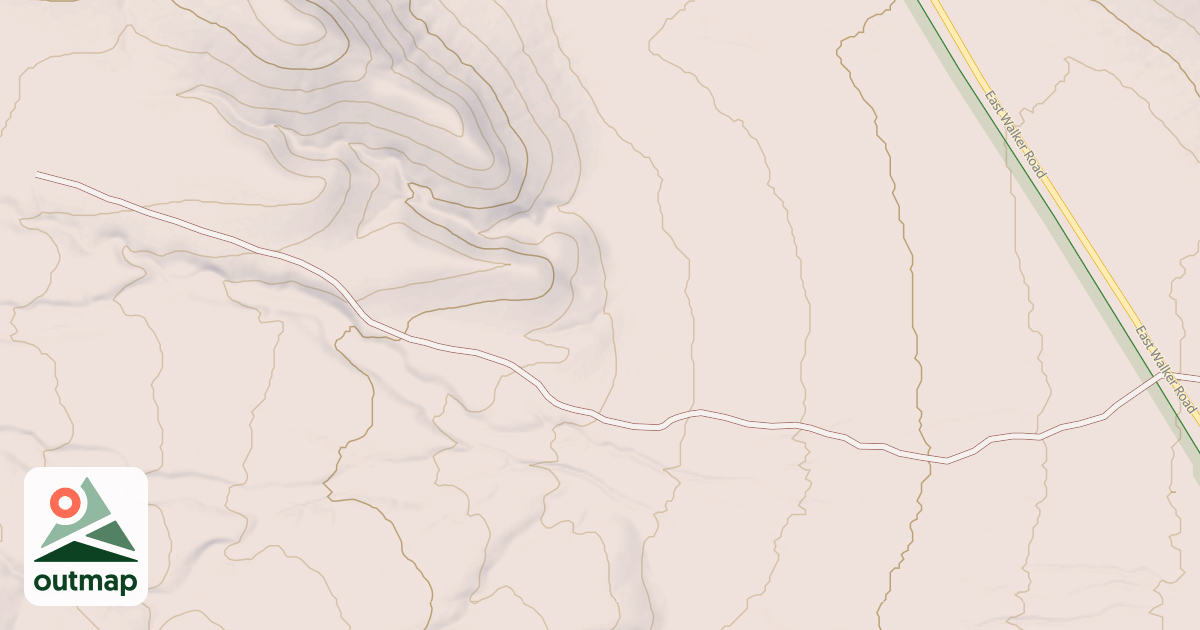 Map of OLD BOUNDARY SPUR ROAD