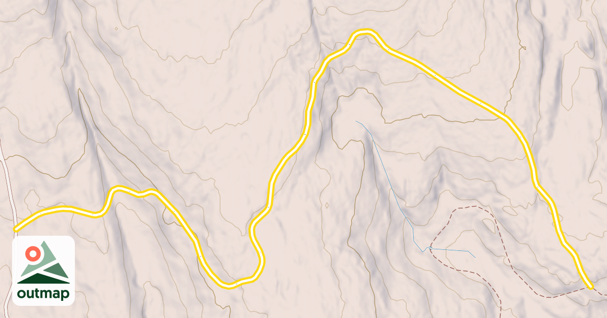 Map of Smarts Mountain Trail