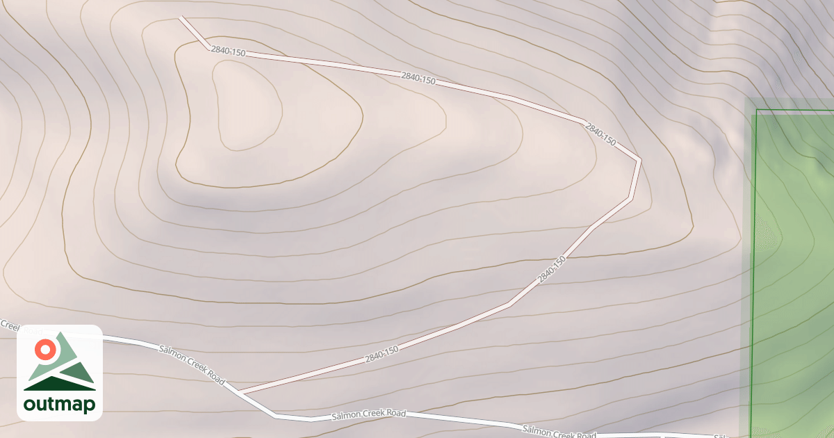 Map of USFS Motor Vehicle Use Map Roads {65F65445-4E38-4606-BAE5-A2DA8176D50C}