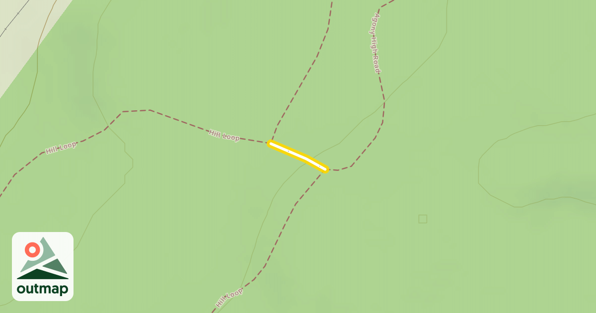 Map of Hill Loop Cutoff
