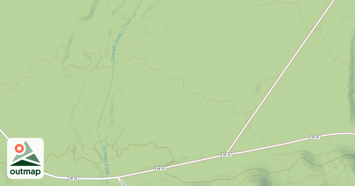 Map of STRAIGHT CR CG