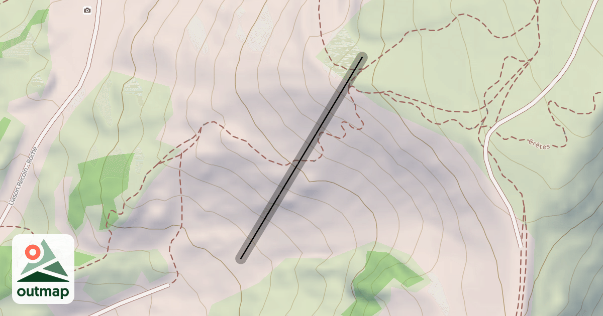 Map of Variante Jallabres