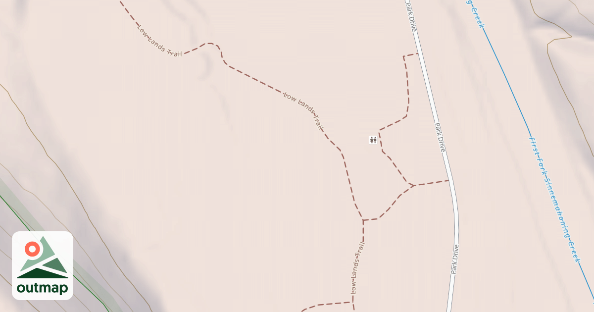 Map of Lowlands Trail