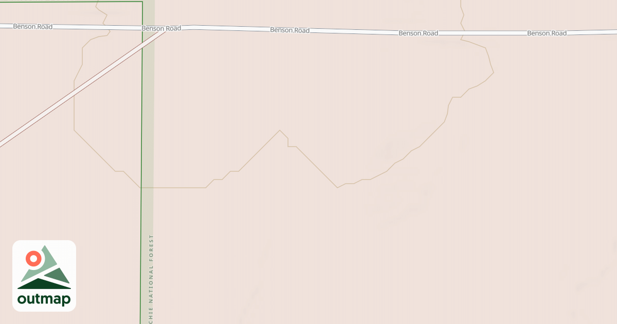 Map of USFS National Forest System Roads {662D310C-AE91-4079-8044-8248C12430B9}