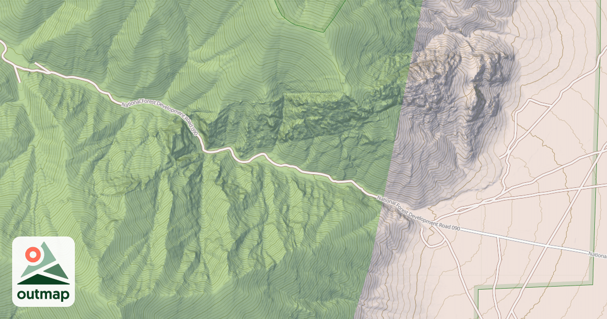 Map of JETT CREEK