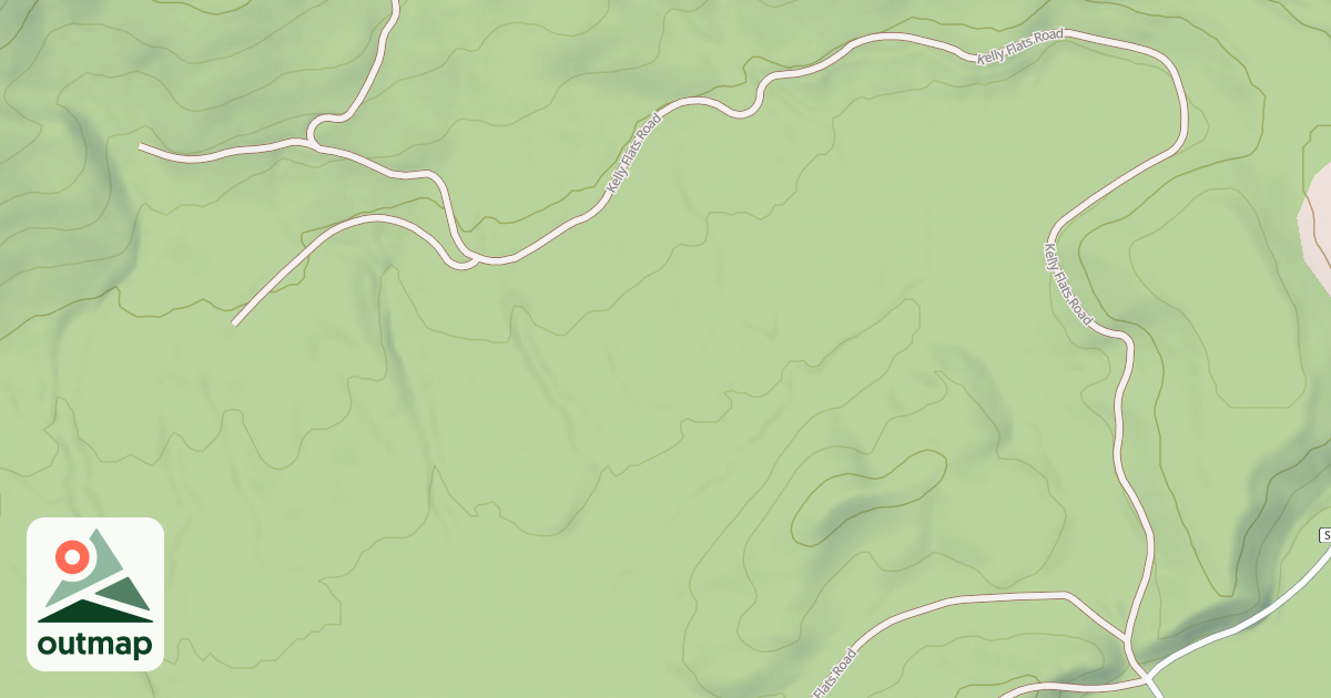 Map of KELLY FLATS