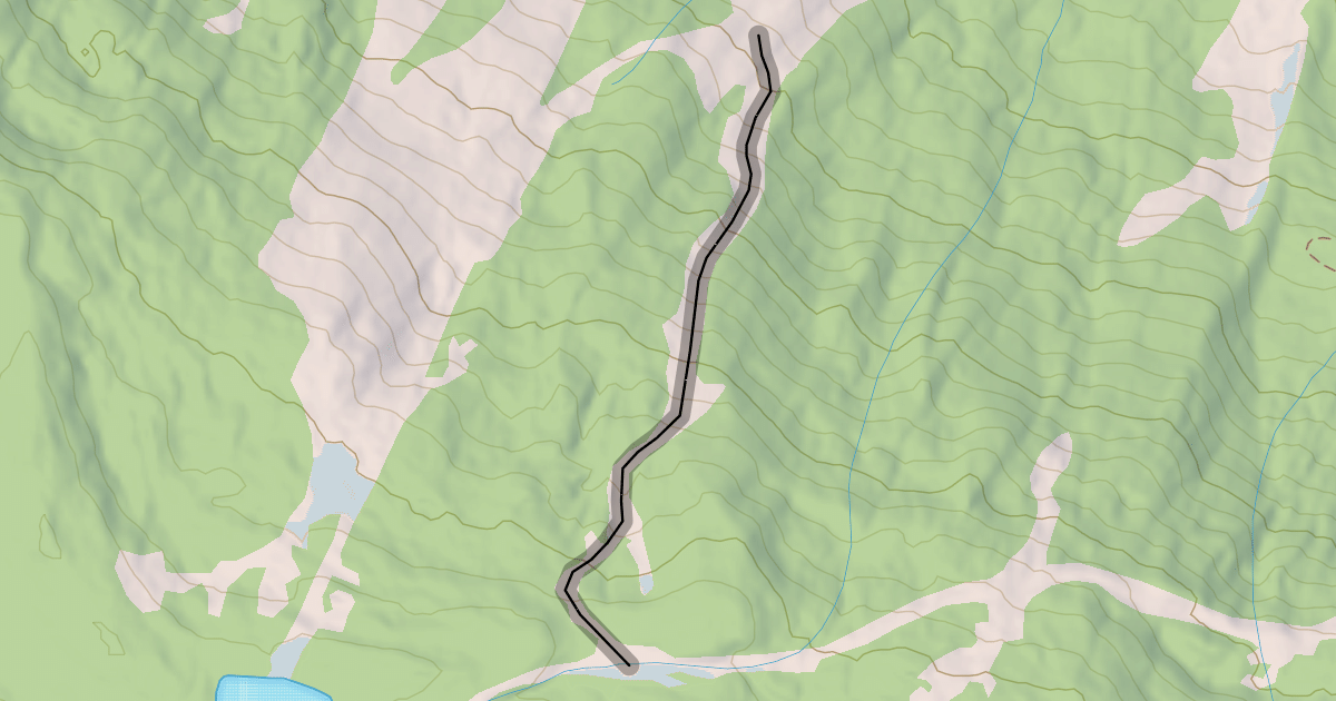 Map preview of Upper Snowcloud