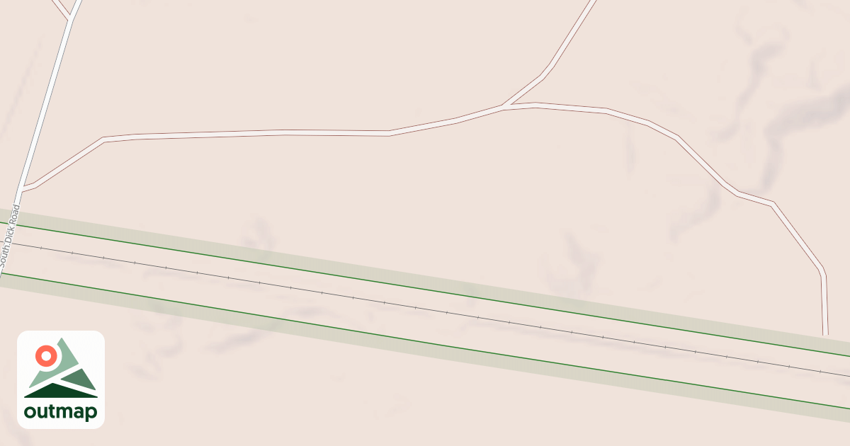 Map of DICK SPUR A