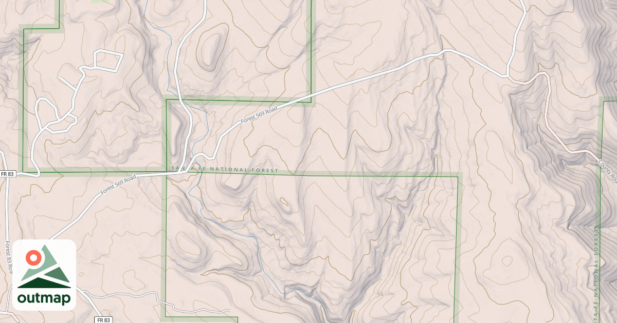 Map of USFS Motor Vehicle Use Map Roads {0798C0F8-81D8-4DE7-A0A4-0ACFAD7C69EB}