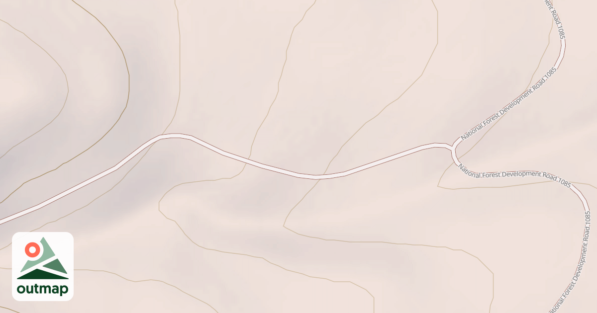 Map of USFS National Forest System Roads {A04E7331-E1B8-46E8-BC69-F42028A5ADC4}