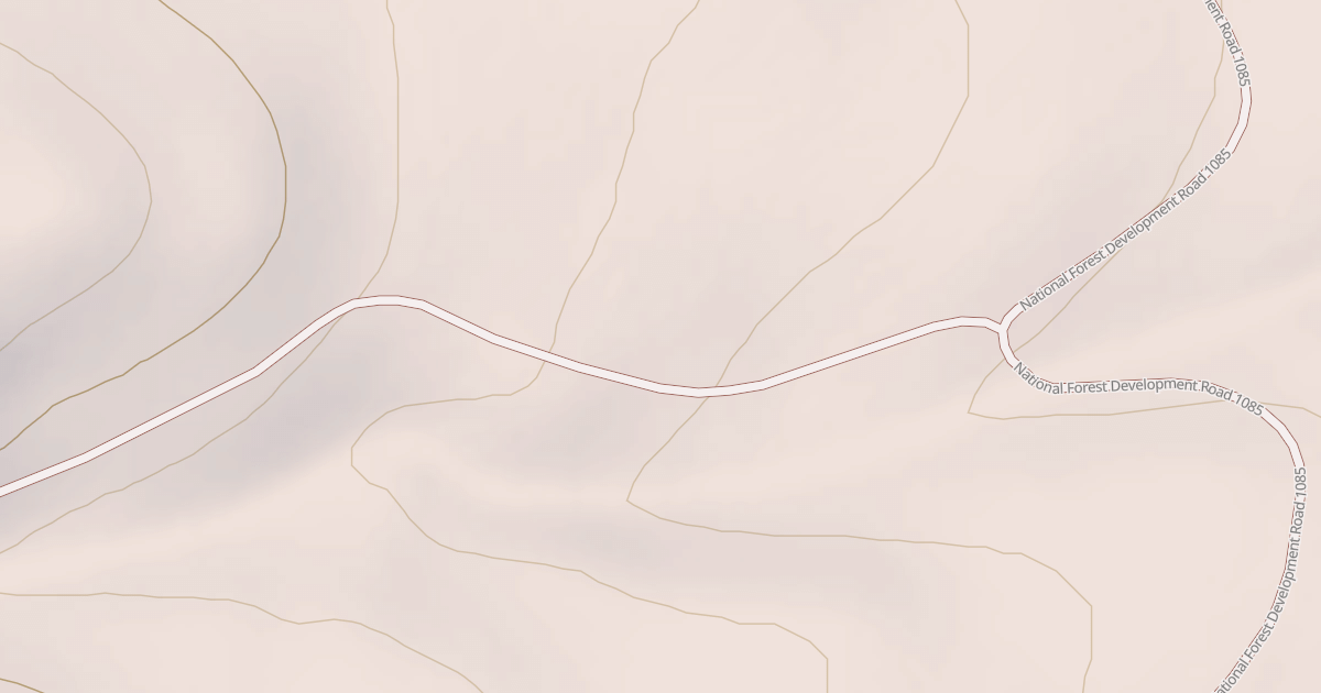 Map preview of USFS National Forest System Roads {A04E7331-E1B8-46E8-BC69-F42028A5ADC4}