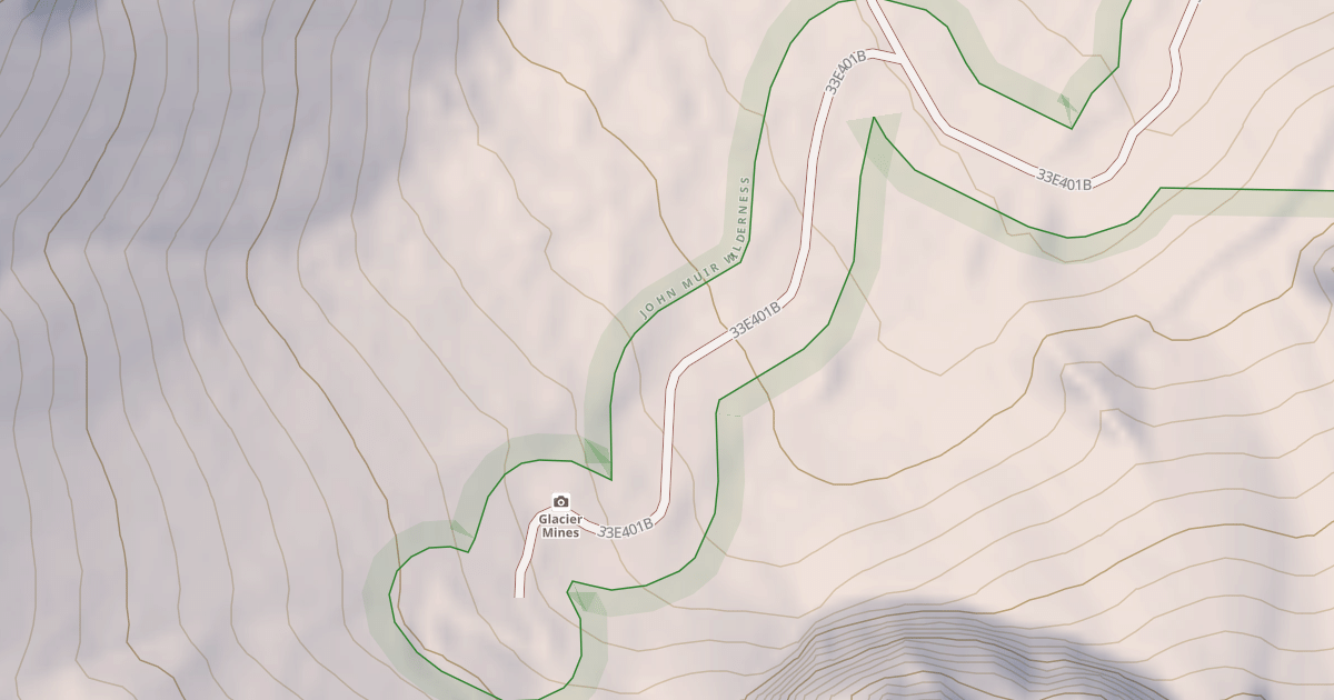 Map preview of Armstrong Canyon Trail