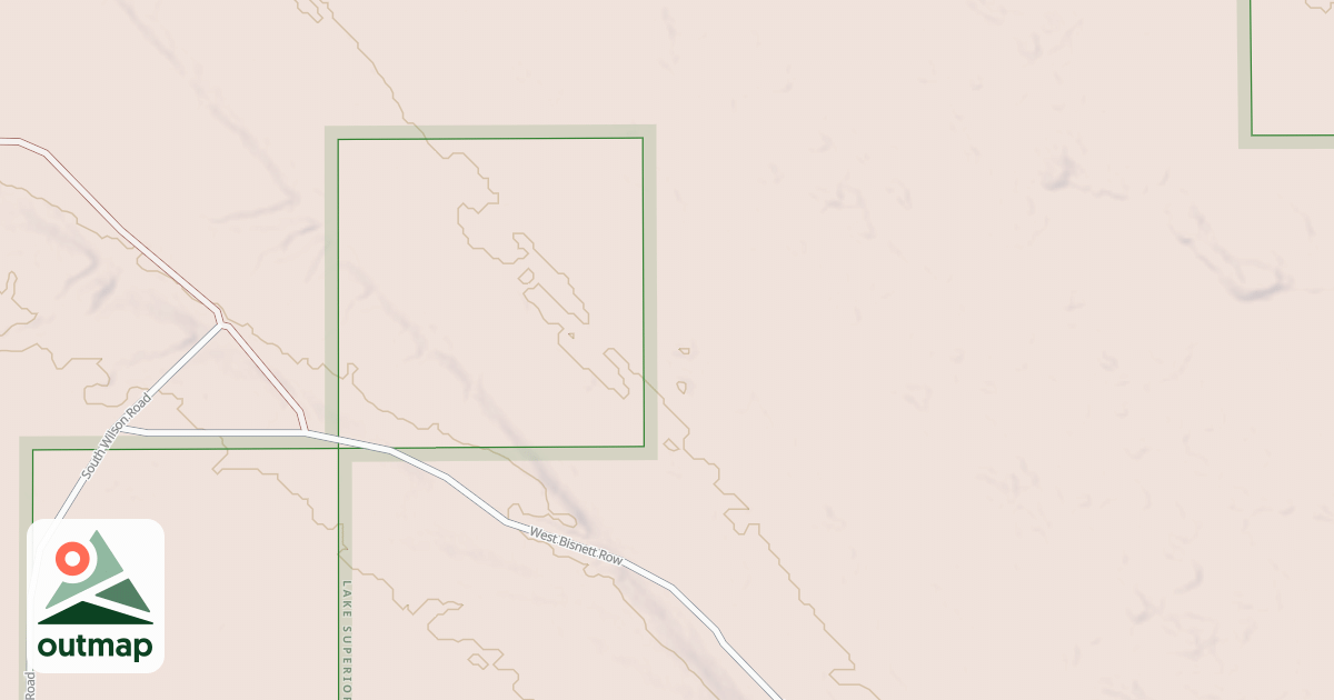 Map of Kinross Motorcycle Trail
