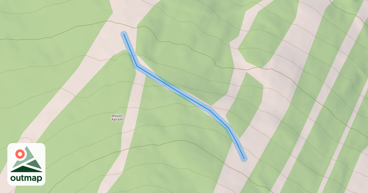 Map of Peabody's Pass