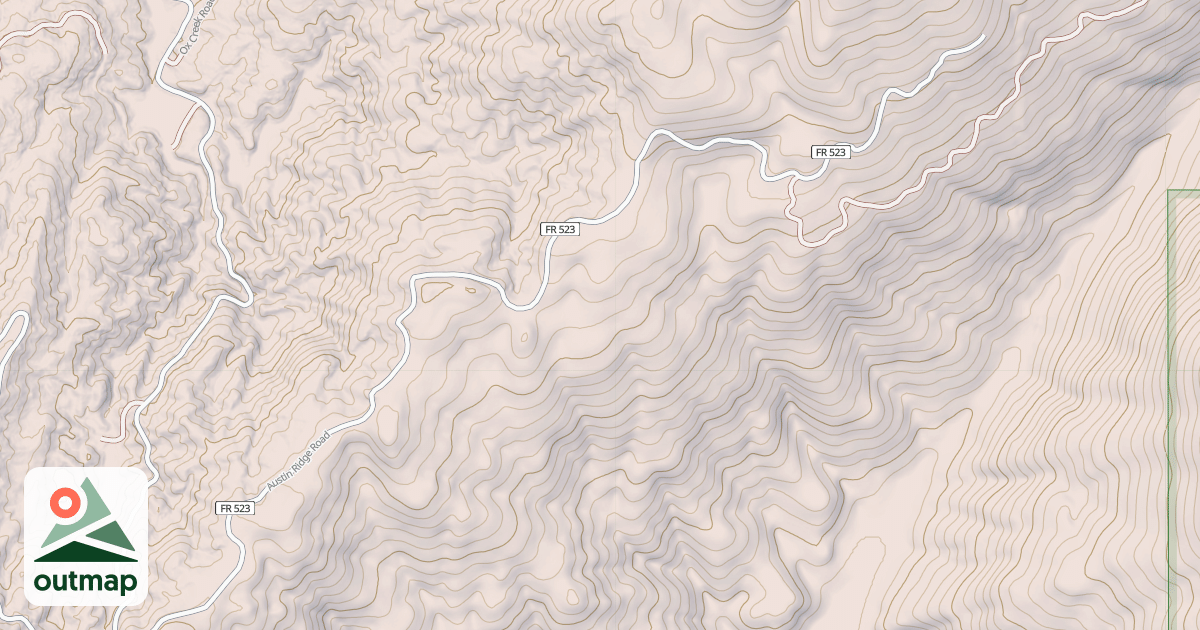 Map of AUSTIN RIDGE