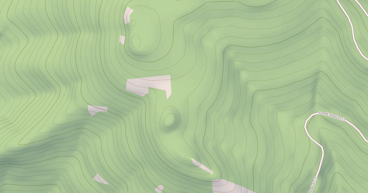 Map preview of BLUFF THIN T.S.