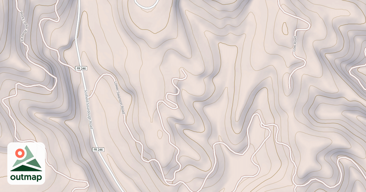 Map of LOWER SWANSON A