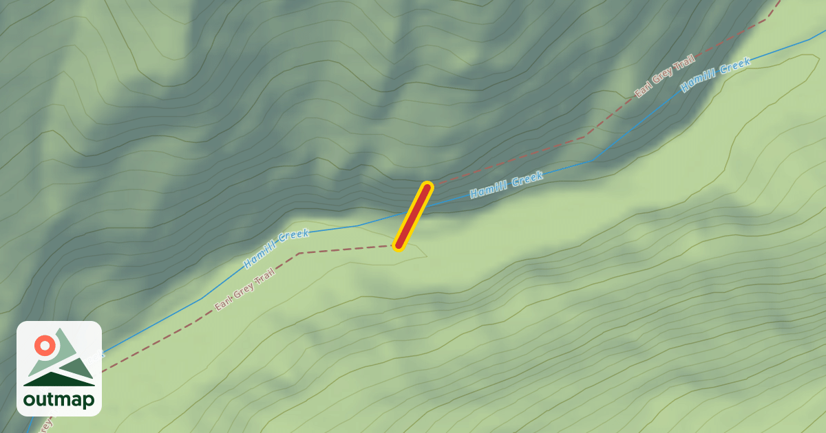 Map of Earl Grey Trail