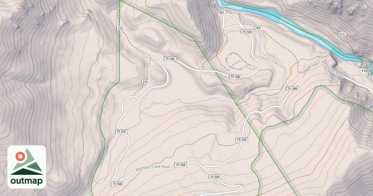 Map of DAGGER-BOUNDARY