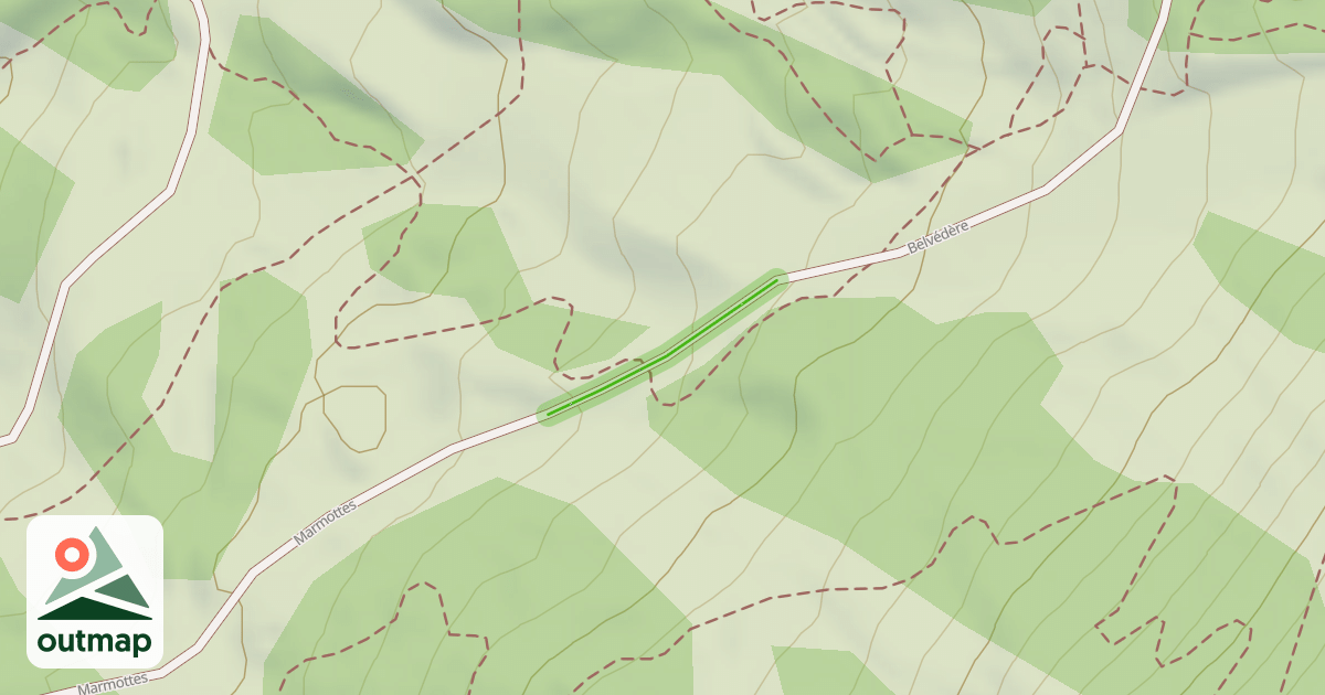 Map of Marmottes