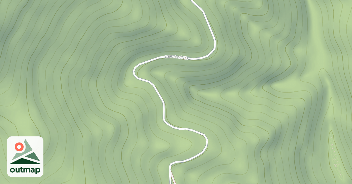 Map of 4th Of July Pass Ohv