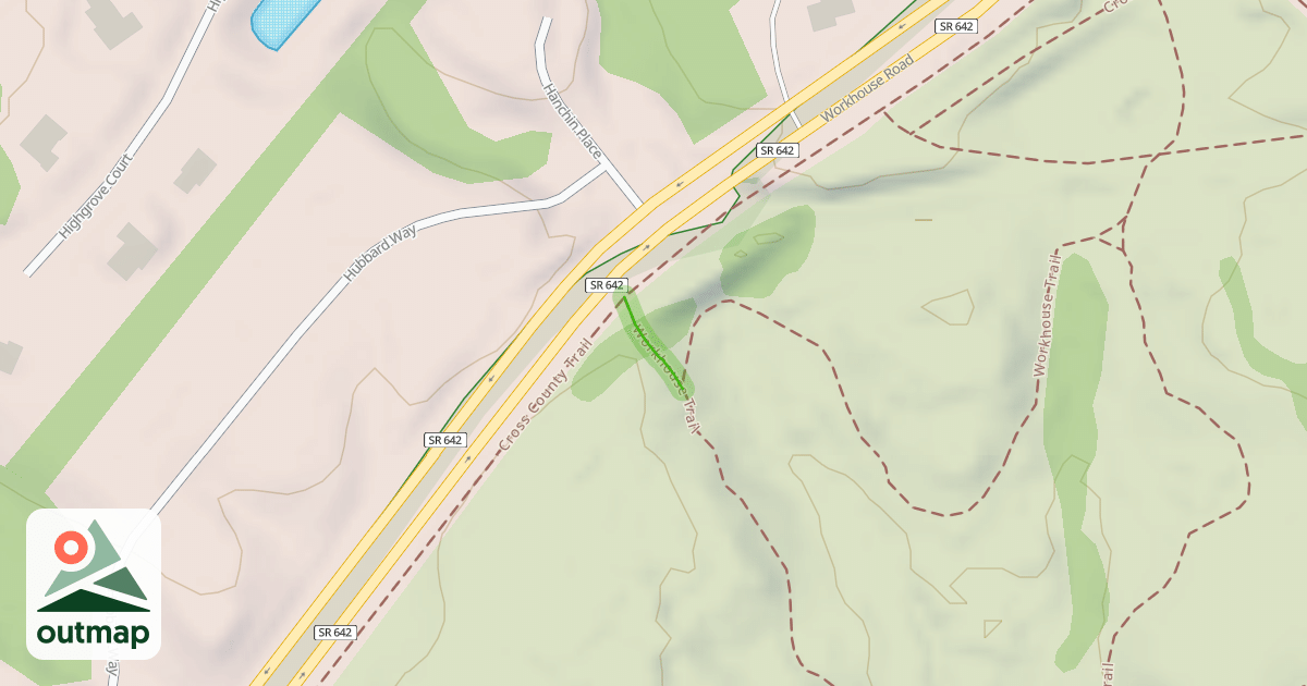 Map of Workhouse Trail