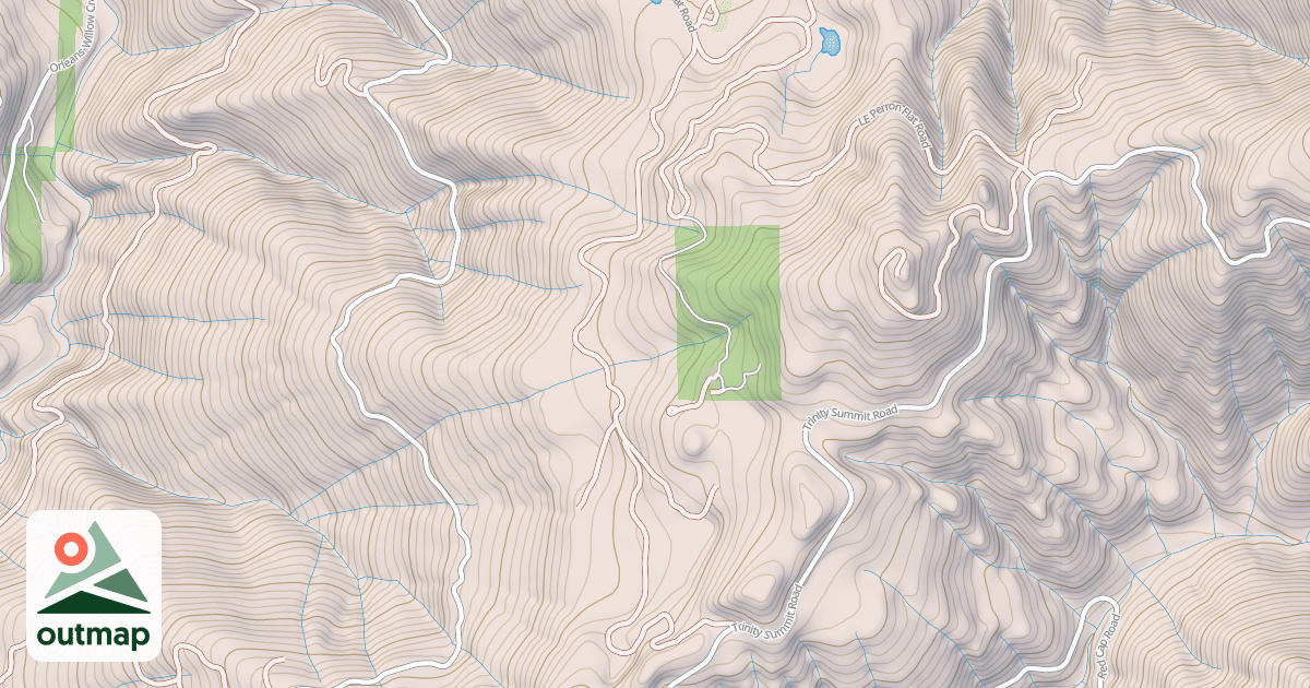 Map of LE PERRON FLAT