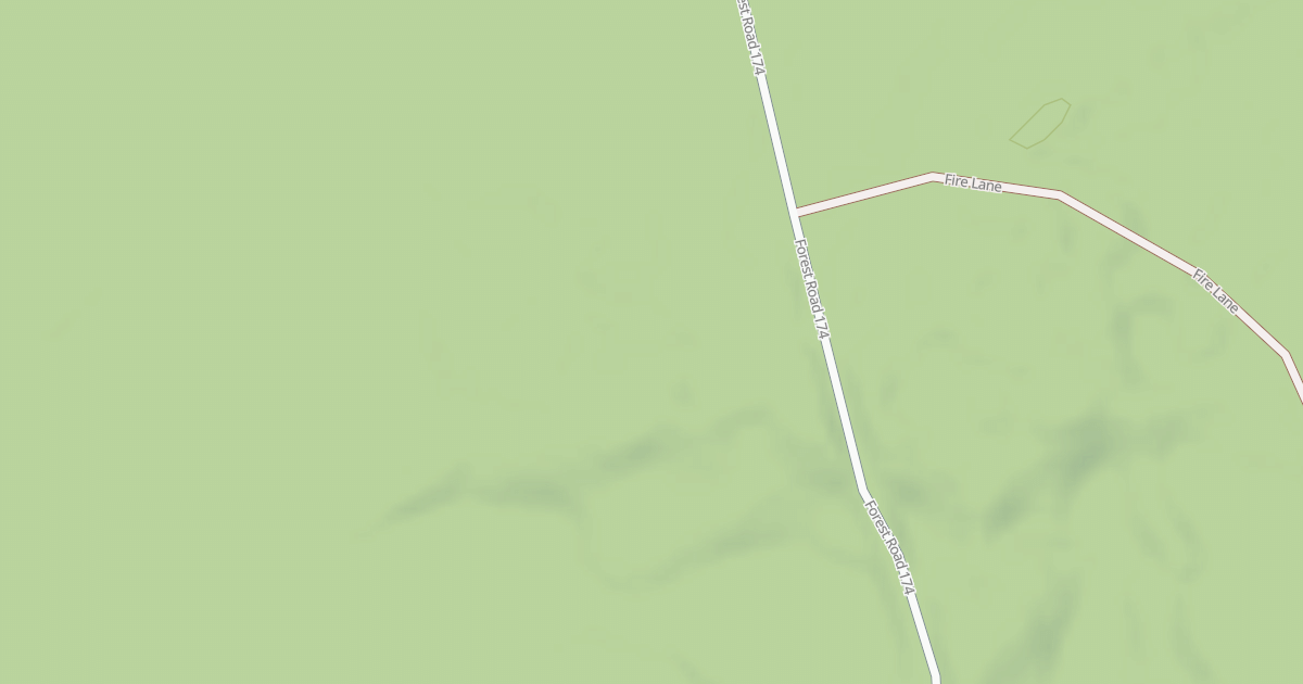 Map preview of FR 174C