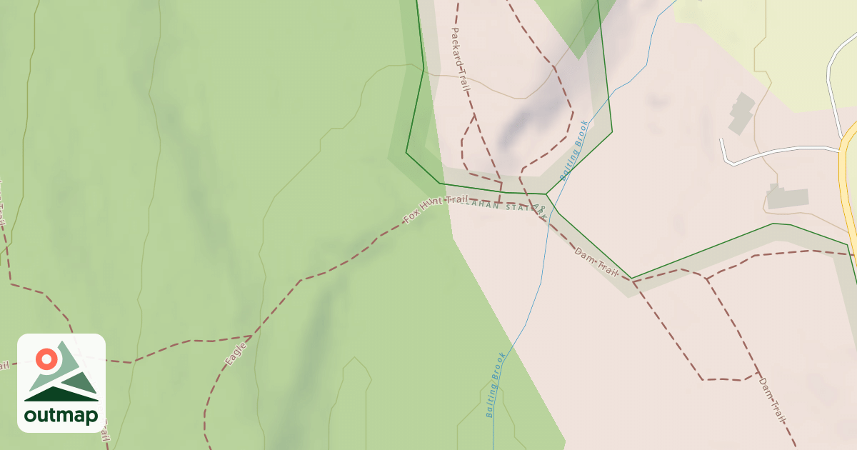 Map of Fox Hunt Trail